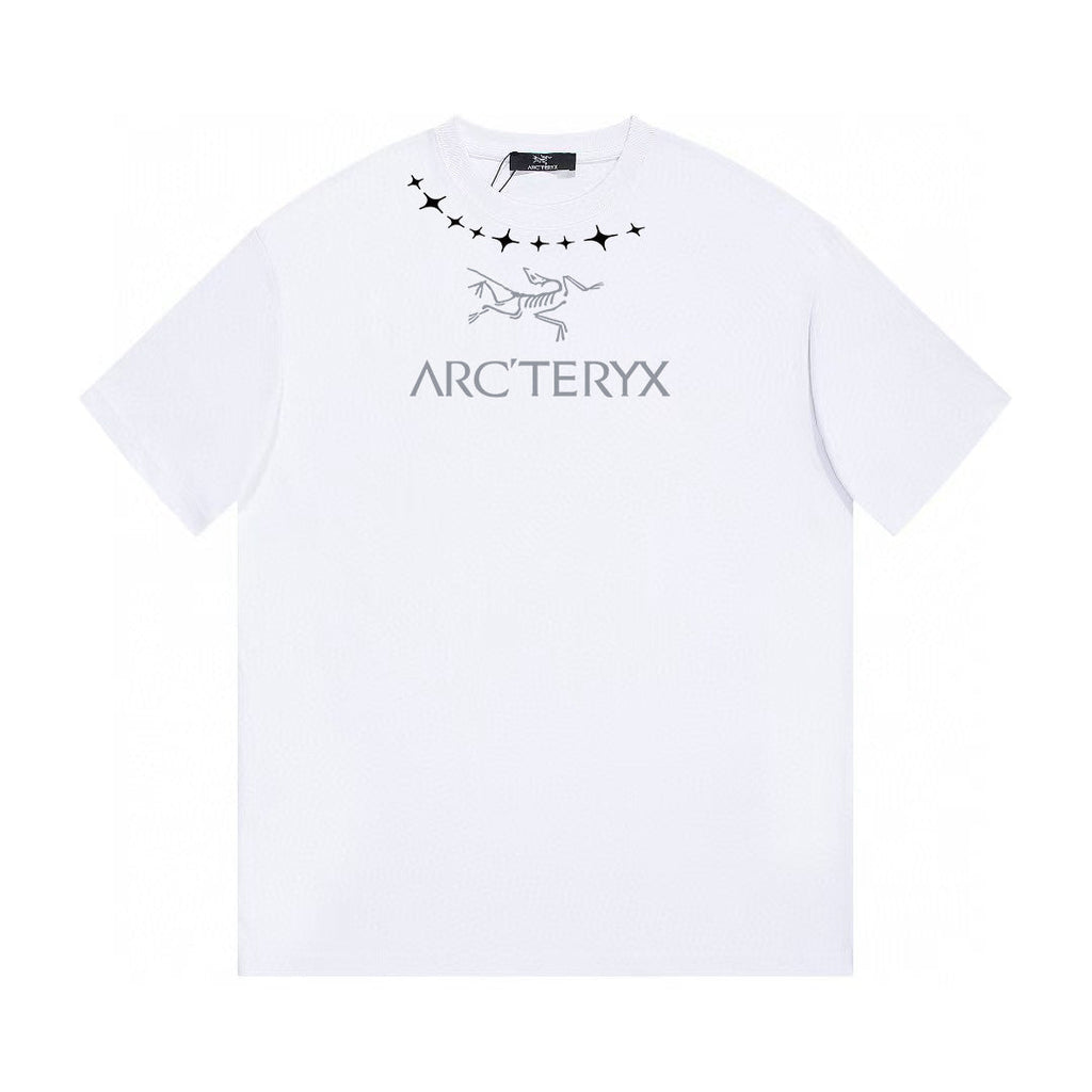 Arc'teryx Star Collar Reflective Logo Unisex Short‑Sleeve T‑Shirt