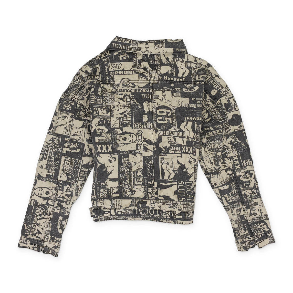Beige Printed Jacket