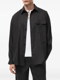 Burberry wool cashmere overshirt