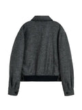 Sunflower Harrington herringbone-pattern jacket