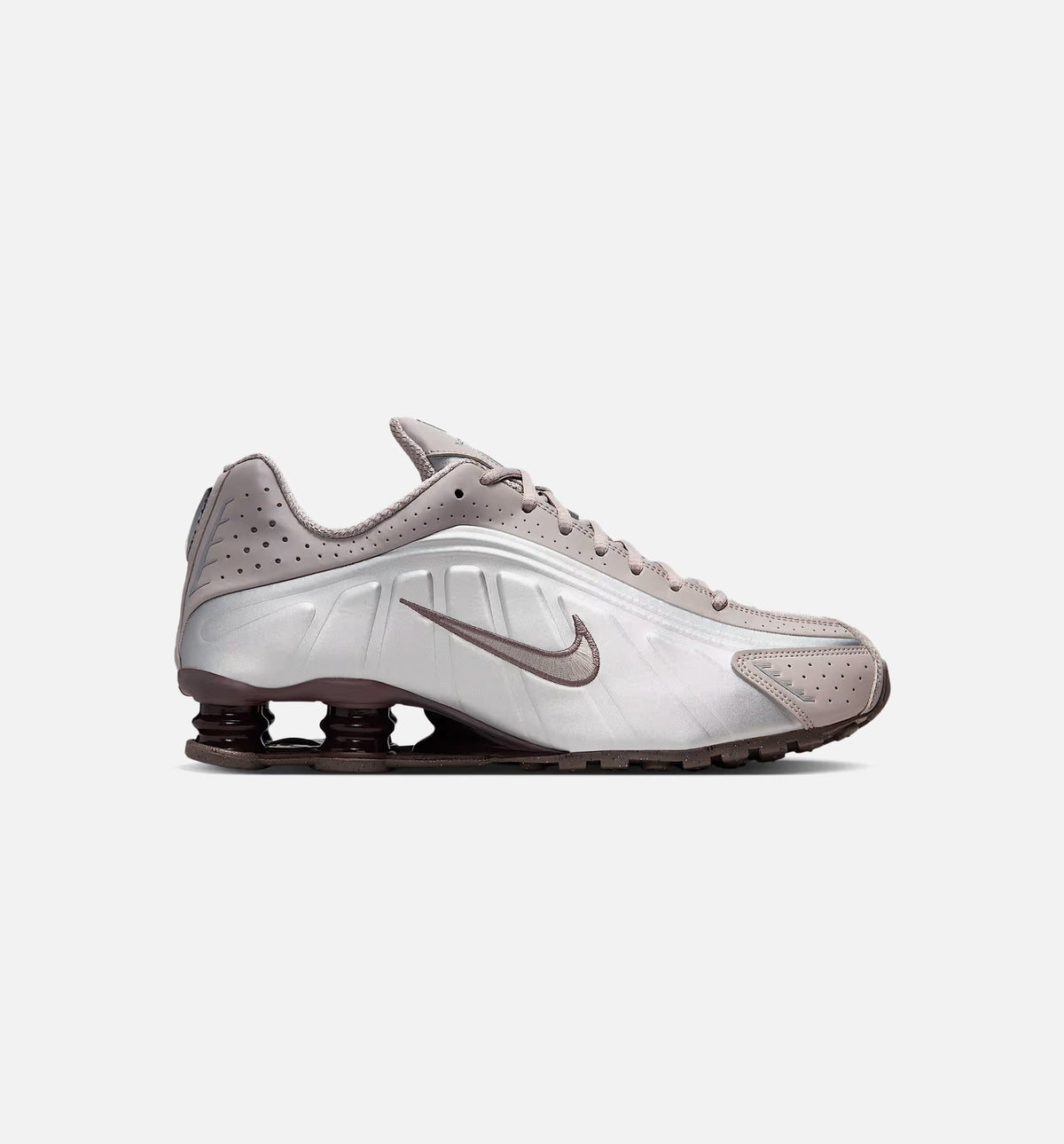 Shox R4 Cave Stone | Men's Lifestyle Shoe | Cave Stone/College Grey/Baroque Brown