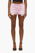 Sequin Denim Short