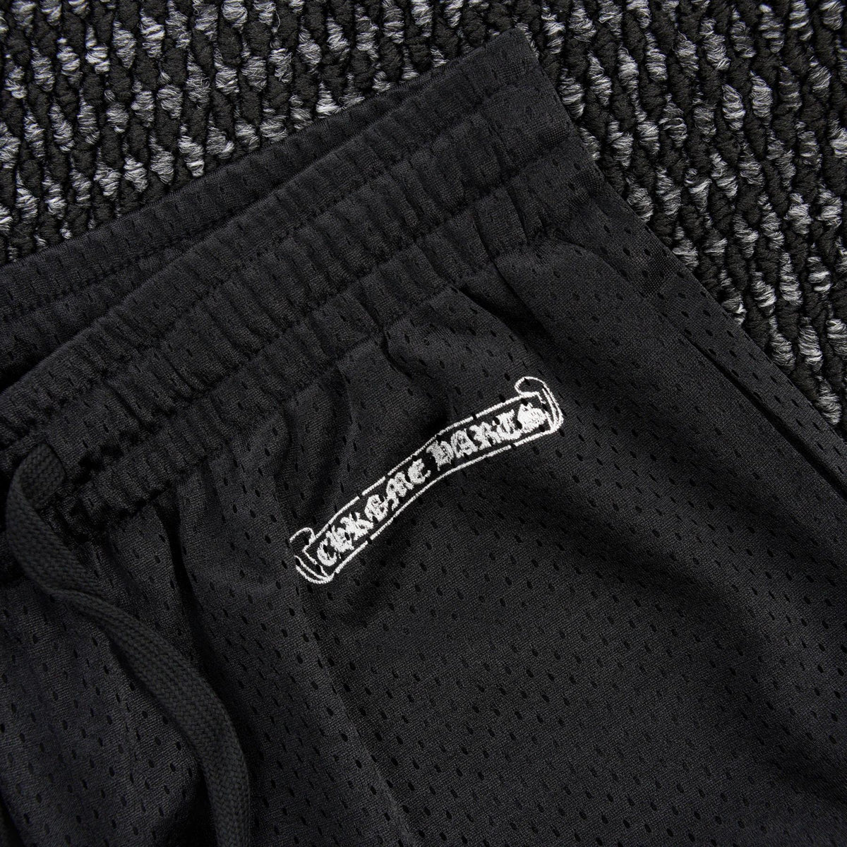 Chrome Hearts Sanskrit Cross Graphic Wide-Leg Pants