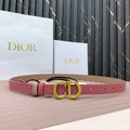 DIOR 25S BELT 20 MM IN MUTED PINK CALFSKIN 568719