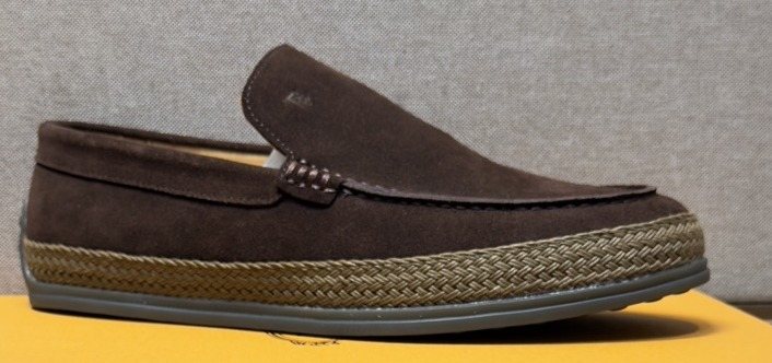 TOD'S Men's Textured Slip-On Loafers
