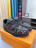 Louis Vuitton Multicolor Motif Low-Top Sneakers